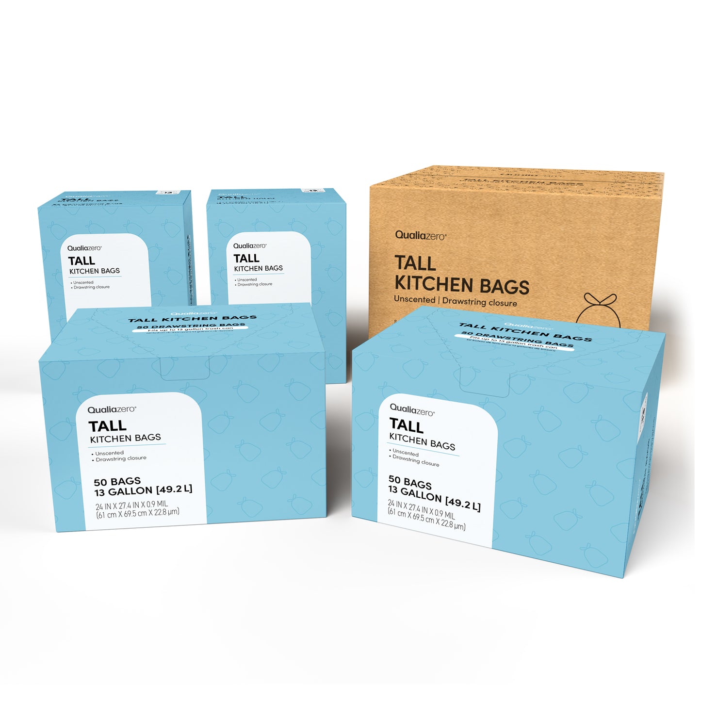 13 Gallon Trash Bags - Unscented