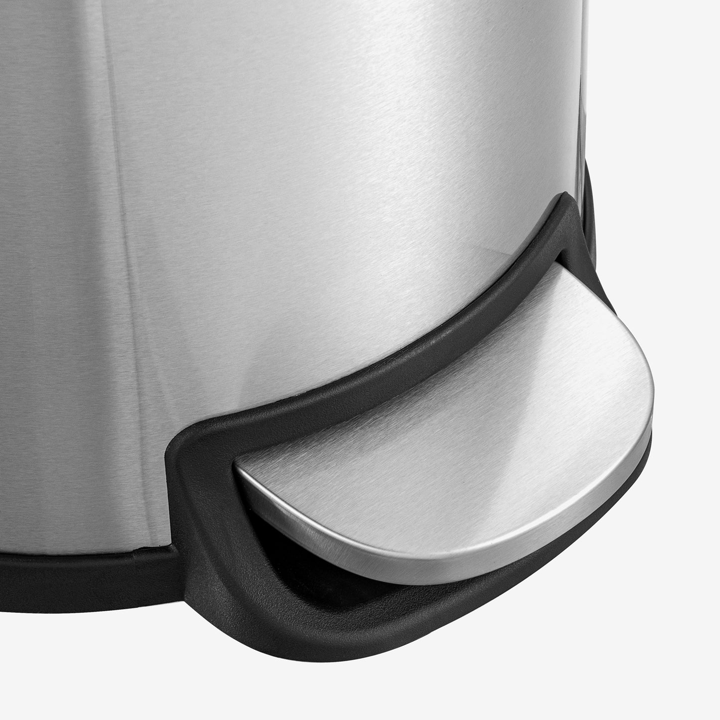 10.6 Gallon Slim Stainless Steel Step Can