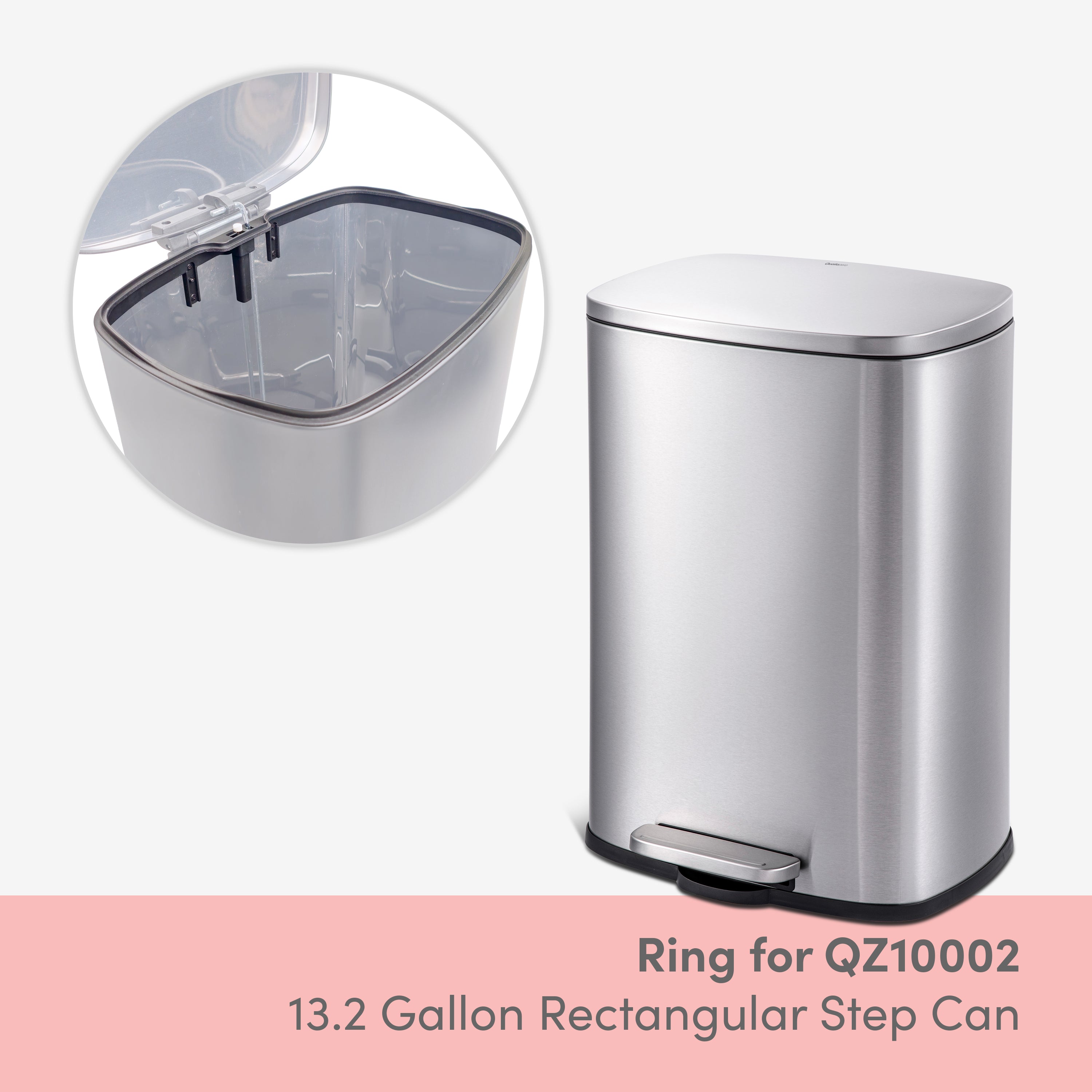 その他 QUALIA QZ10002 - 13.2 Gallon Rectangular – QualiaWare