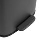 13.2 Gallon + 3.2 Gallon Rectangular Matte Gray Step Can Combo