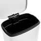 13.2 Gallon + 3.2 Gallon Rectangular Matte White Step Can Combo
