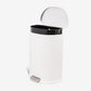 d-shape-matte-white-stainless-steel-trash-can-with-leakproof-inner-bucket-qualiazero