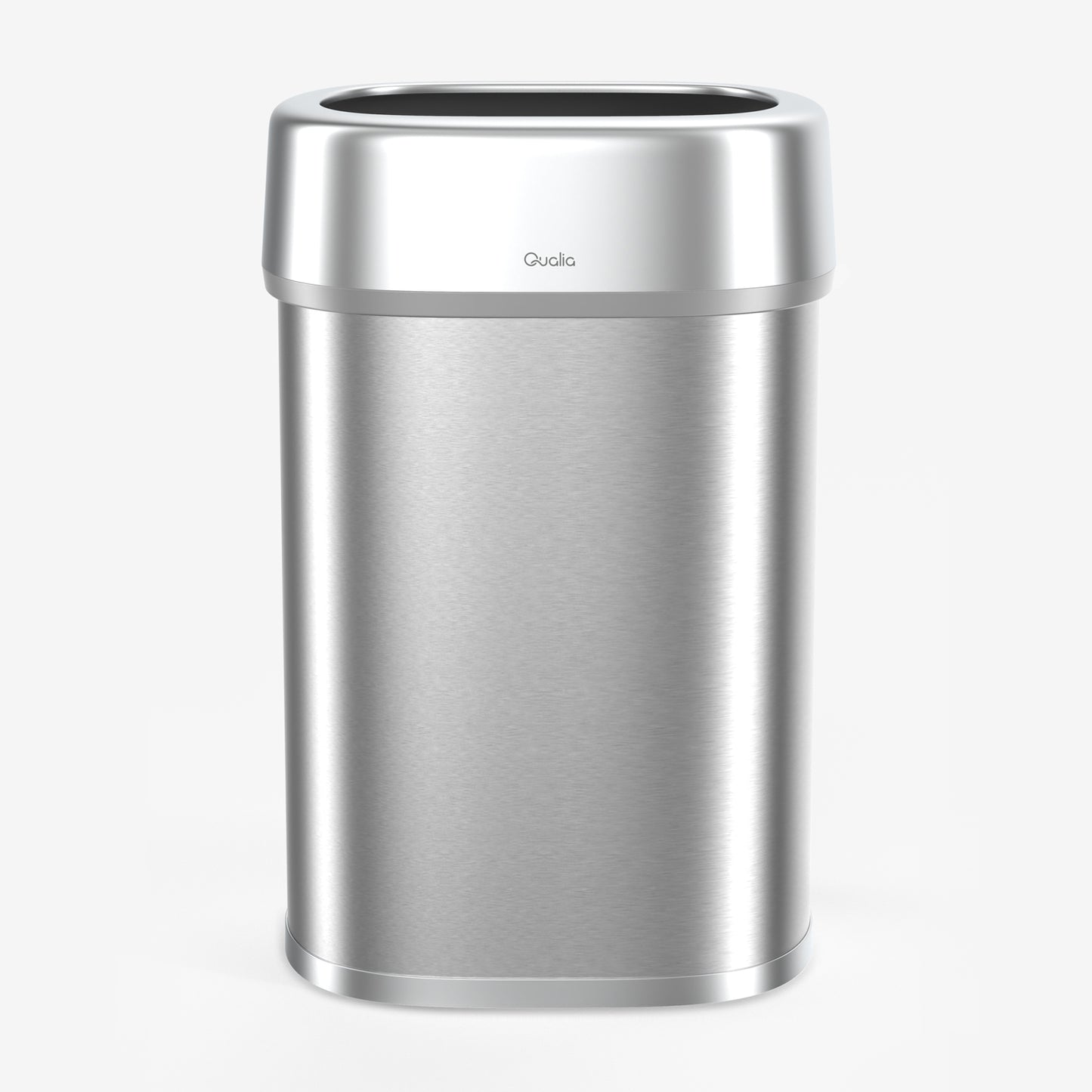 80 liter commercial open top stainless steel trash can