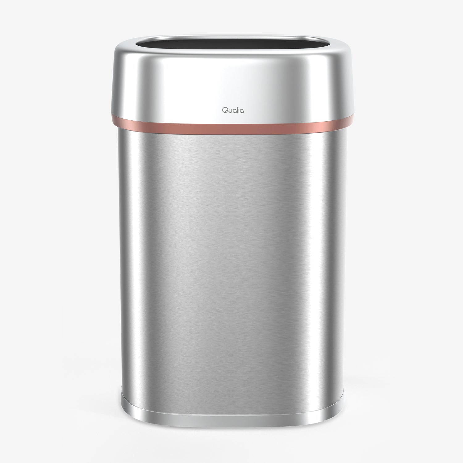80 liter open top commercial stainless steel trash can