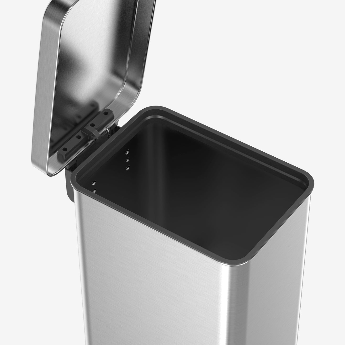 13.2 Gallon Slim Stainless Steel Step Can